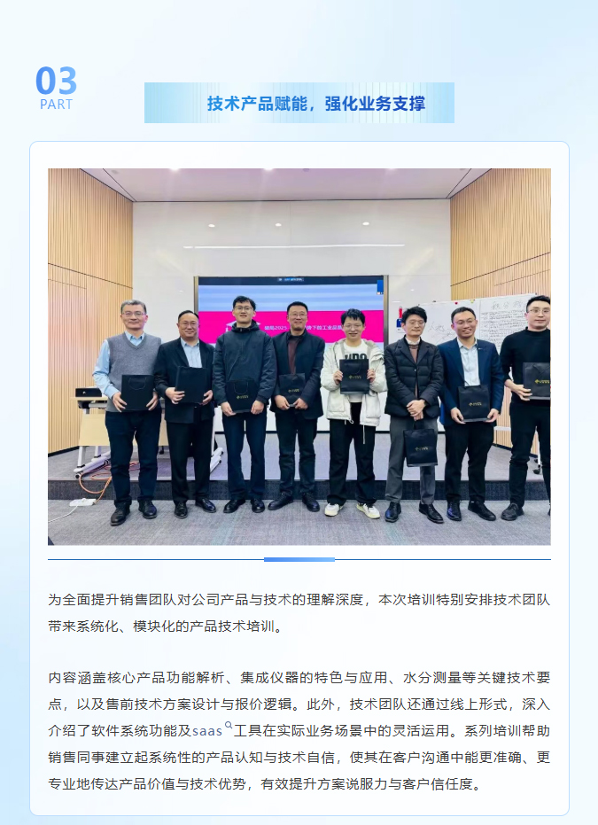 Focusing on Practical Empowerment | LONGTEC Company's 2025 Sales Training Successfully Ends
